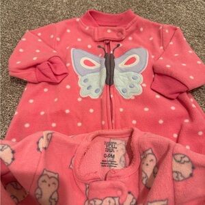 Baby girl sleep suit